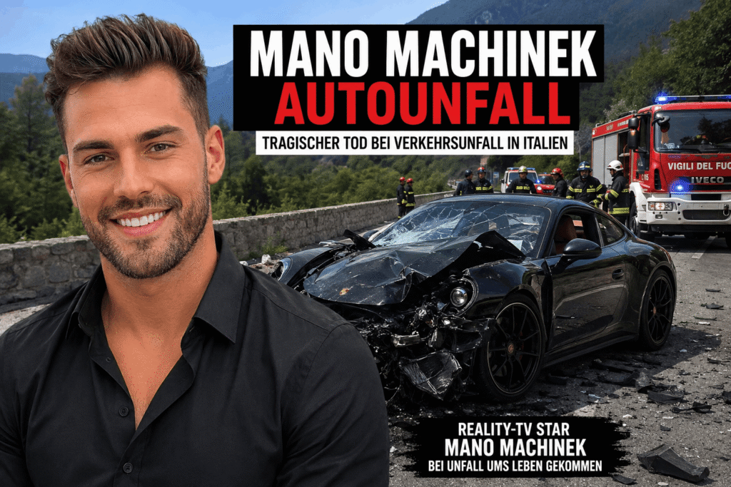 Mano Machinek Autounfall